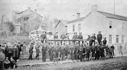 Waterwitch Company with fire engine