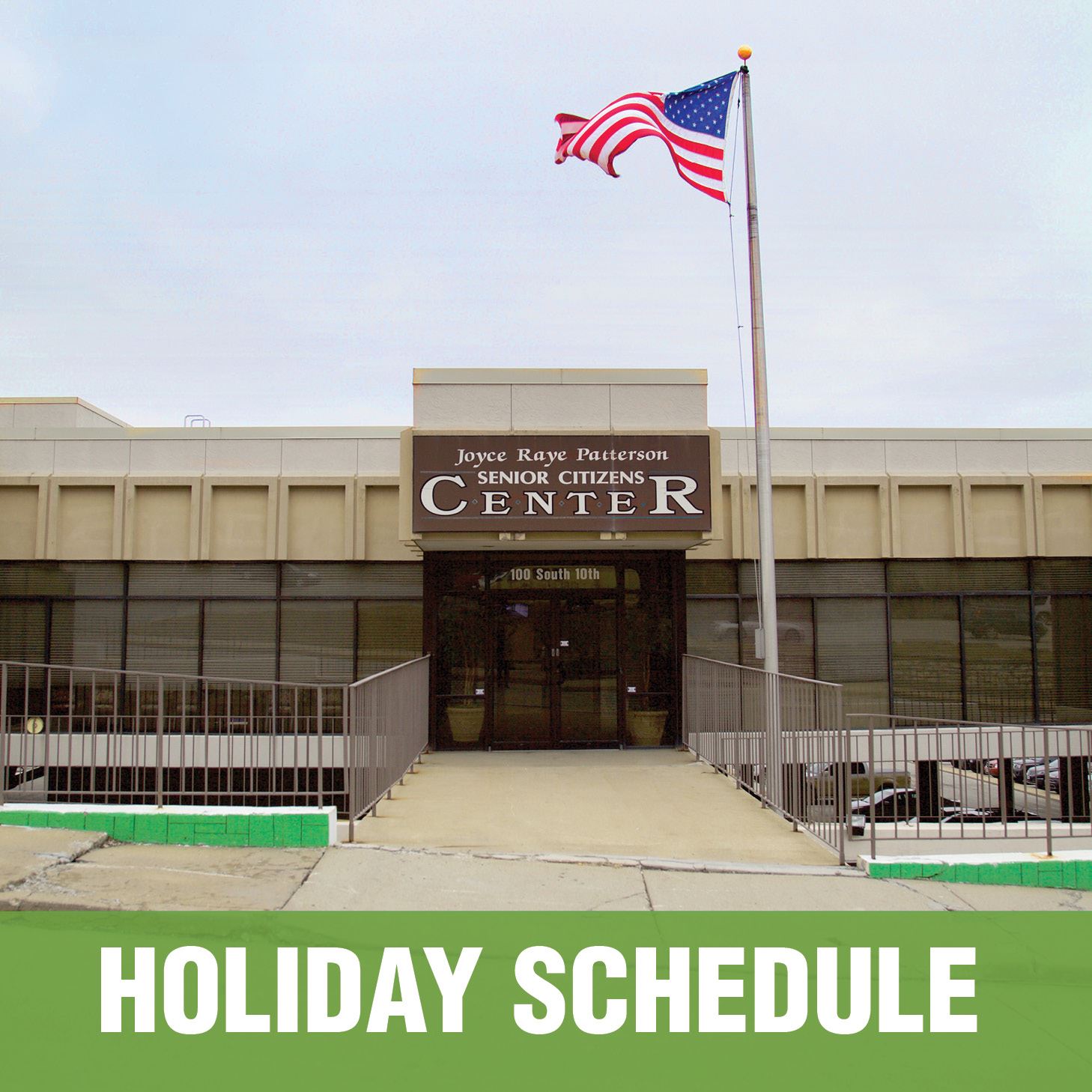Senior Center Holiday Schedule